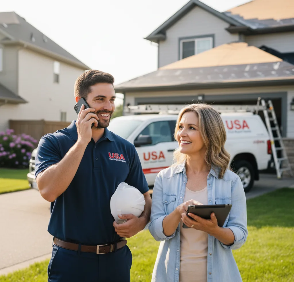 USA Roof Repair Experts customer support in Deltaville